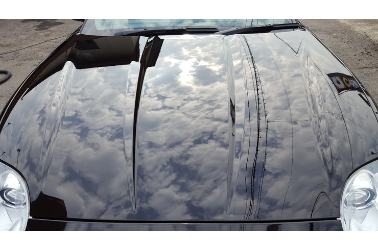 ジャガーＦタイプ　鏡面研磨